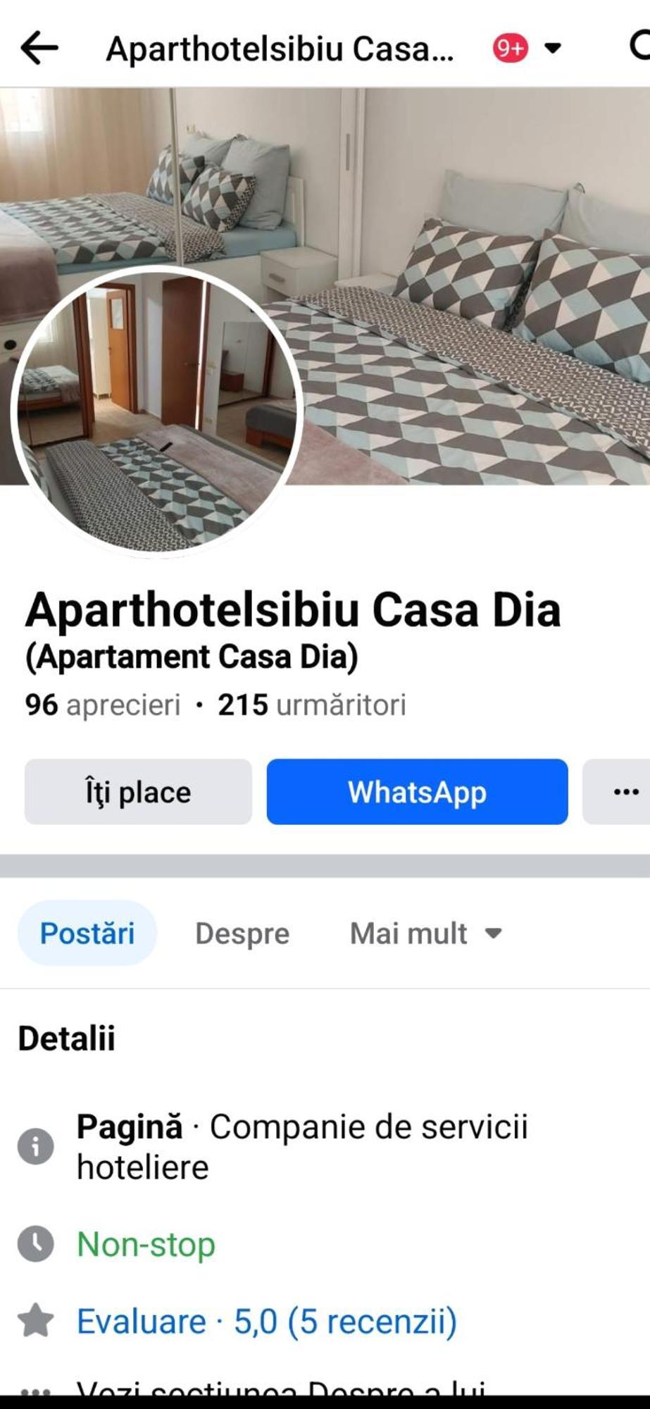 Apartament Casa Dia 1 Sibiu Bagian luar foto